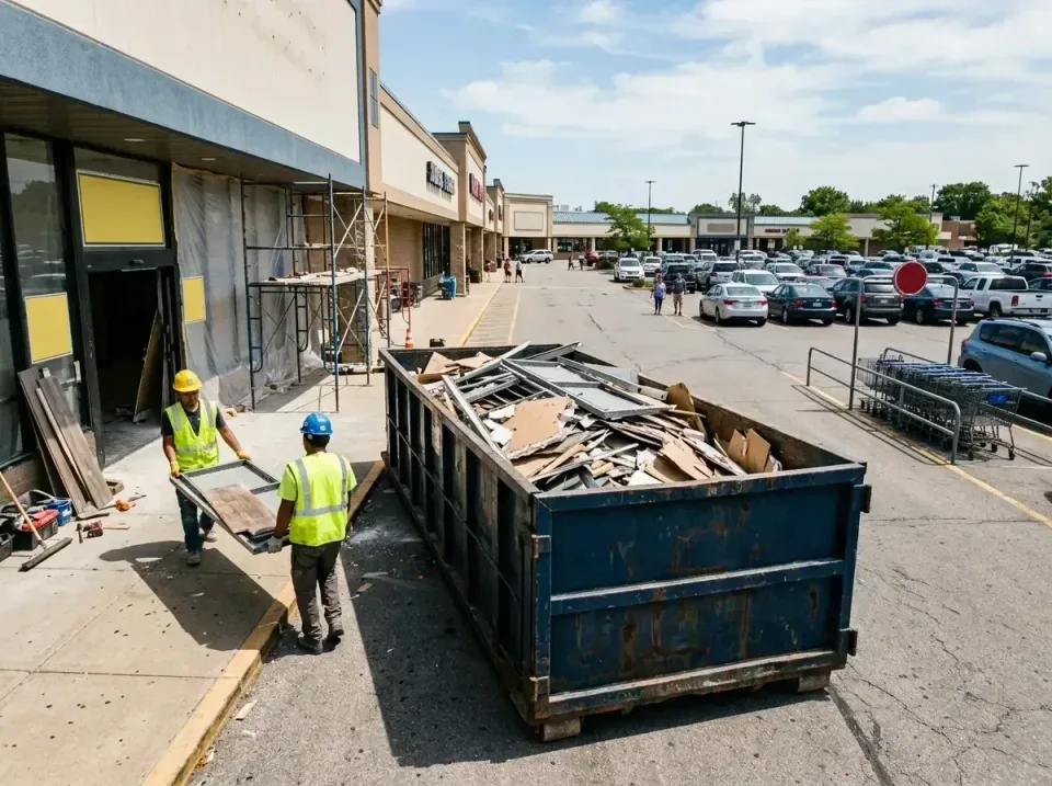 retail-store-renovation-debris-003 — frequently asked questions, Roll-off Dumpster Rentals in Bridgeport, AL